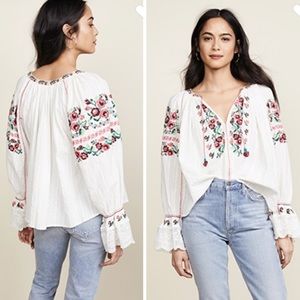 Ulla Johnson Peasant Blouse